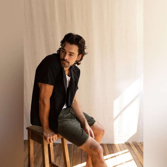 NWOT Rhythm Men’s Velvet Classic Board Bermuda Short - Picture 15 of 16